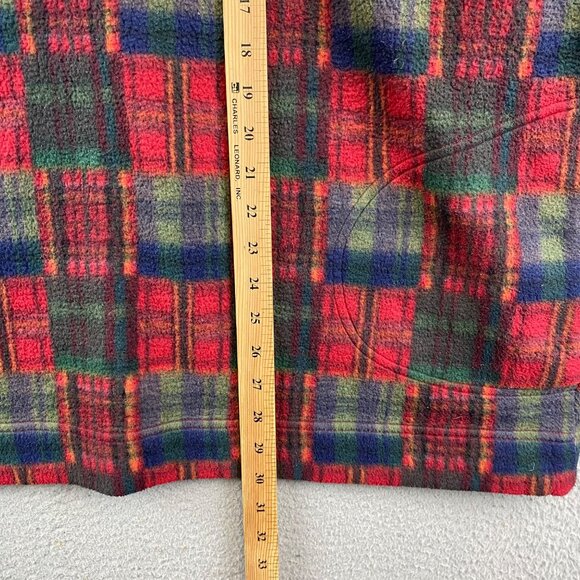 Vintage SPORT mobility Plaid Pullover Sweater jacket size L - Picture 6 of 11